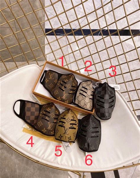 mouth mask louis vuitton